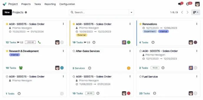 Services Project Example